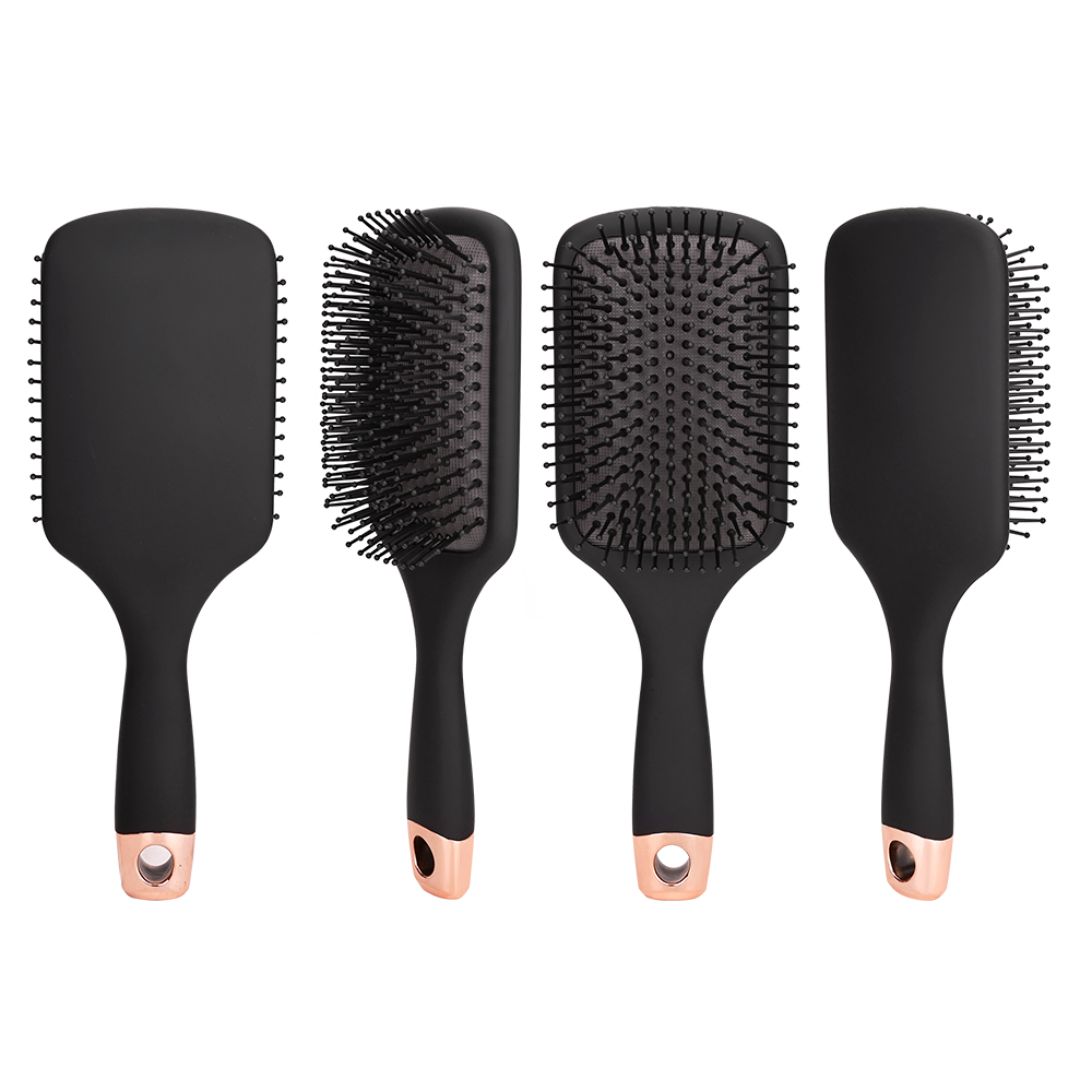 hair brush with logo